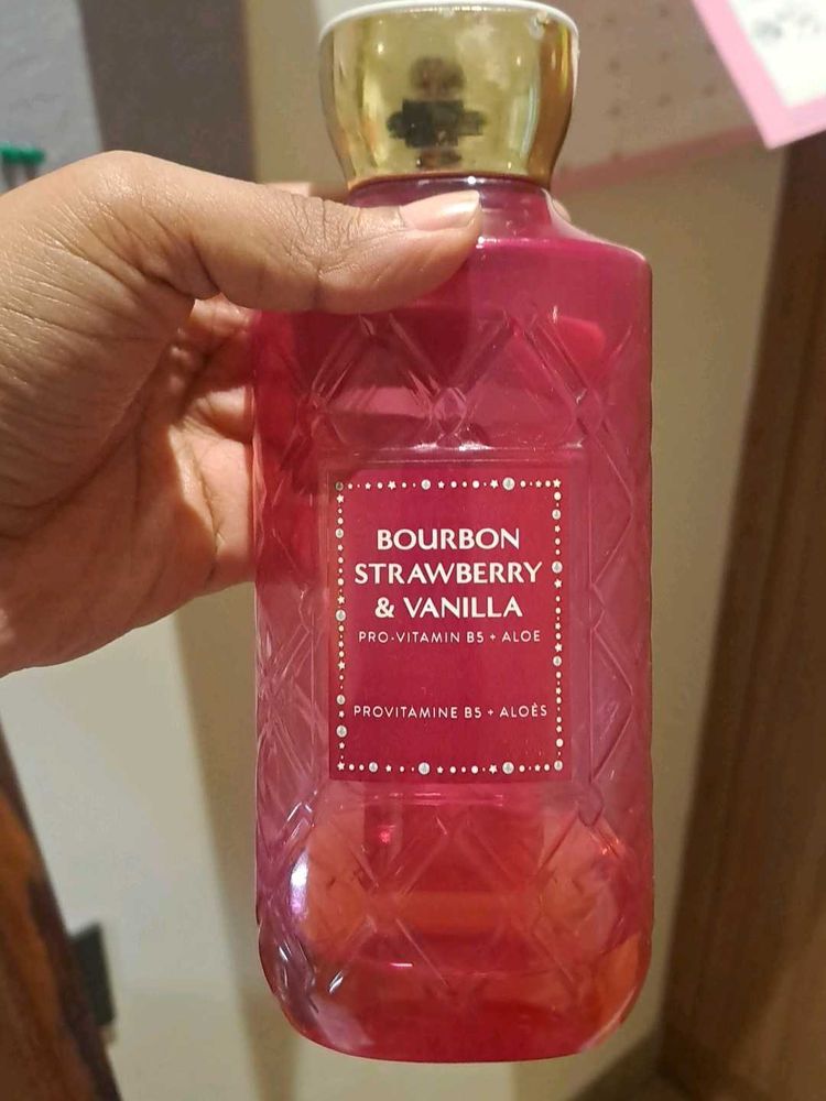 Bath and Body Works Bourbon Strawberry Wash