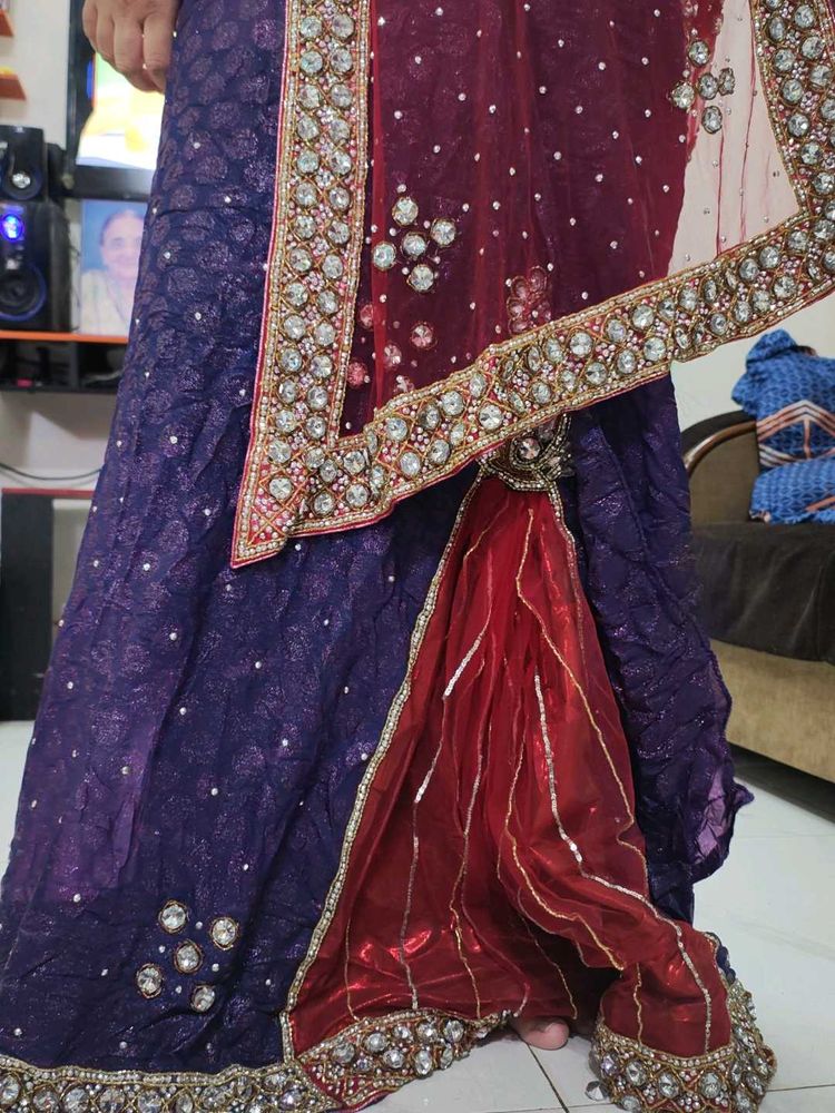 Party Wear Elegant  Saree With Heavy Style  Dupatt