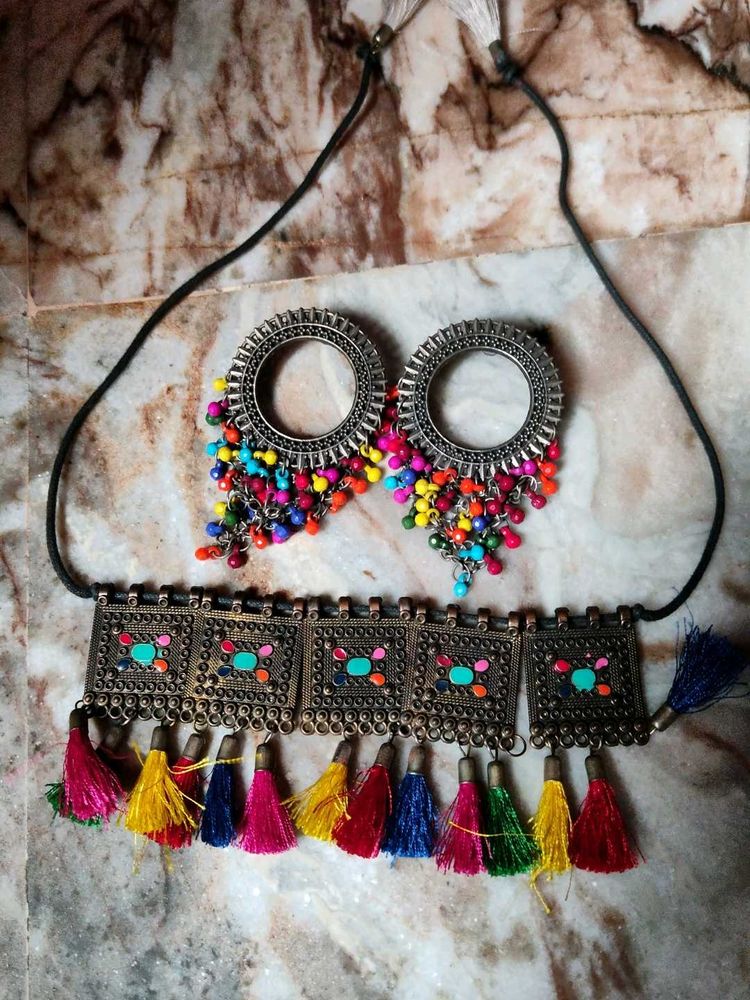 Bohemian Necklace Set