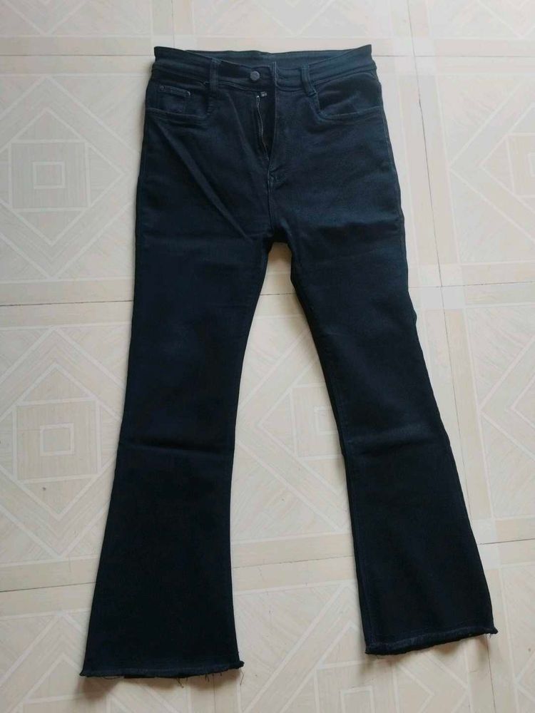 Black Boot Cut Jeans