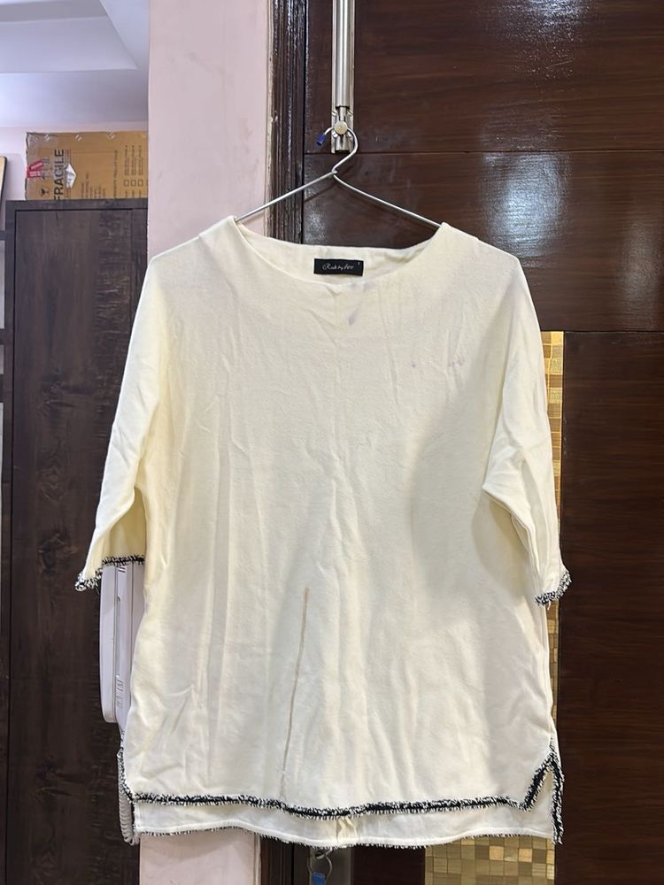 Off White Night Top