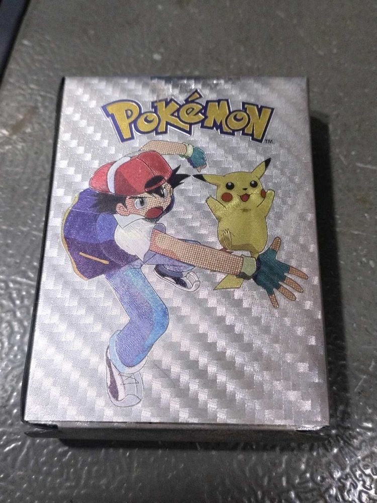 Silver Pokemon Card