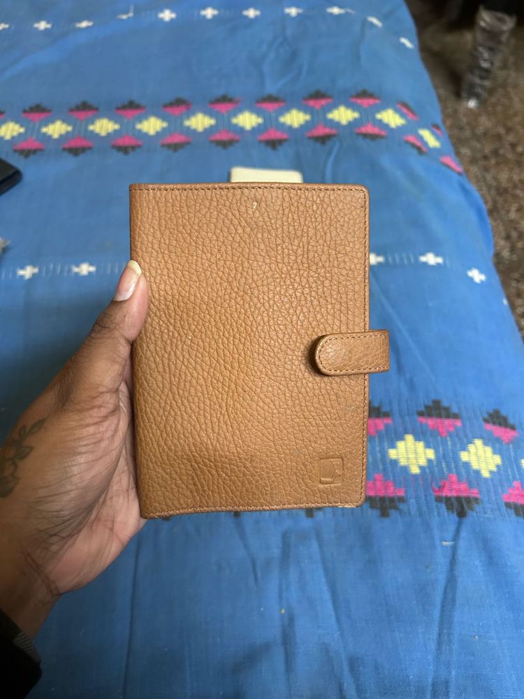 Brown Leather Card Holder
