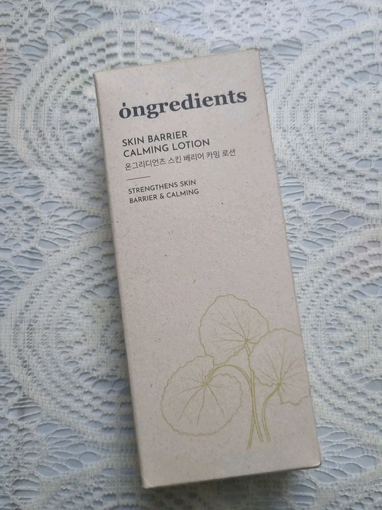 Ongredients Skin Barrier Calming Lotion