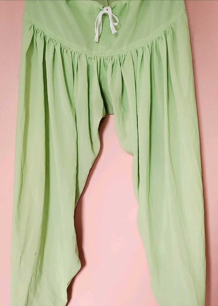Green Harem Pants