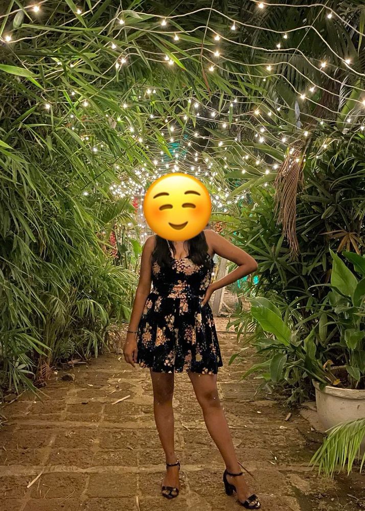 H&amp;M Floral Spaghetti Strap Playsuit