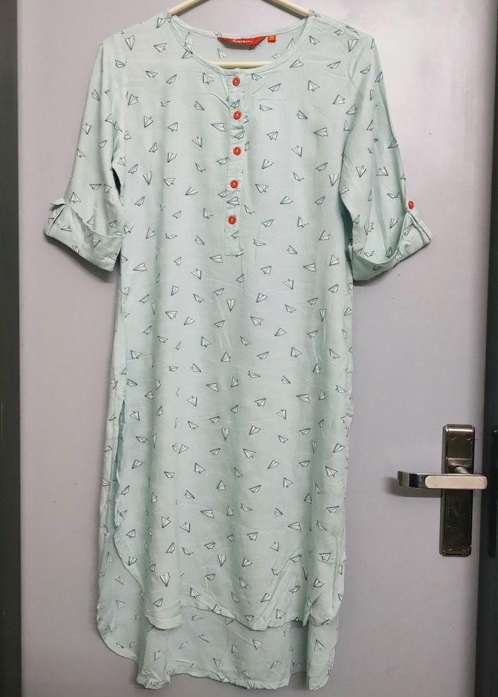 Cute Casual Blue Kurti