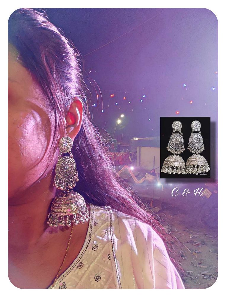 ✨Beautiful Oxidised Jhumkas ✨