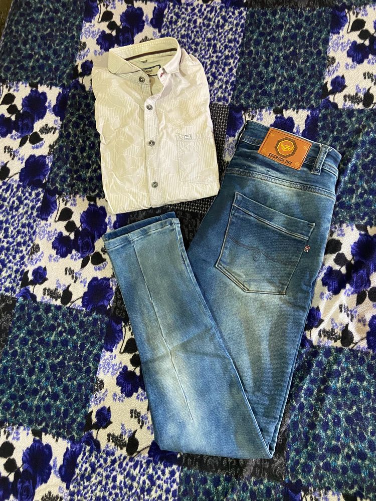 Jeans And Shirt Combo