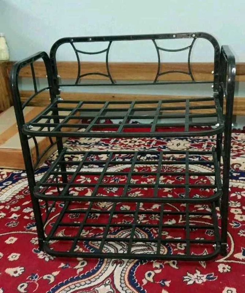 Heavy Duty Plastic Shoe Rack - 3 Tier