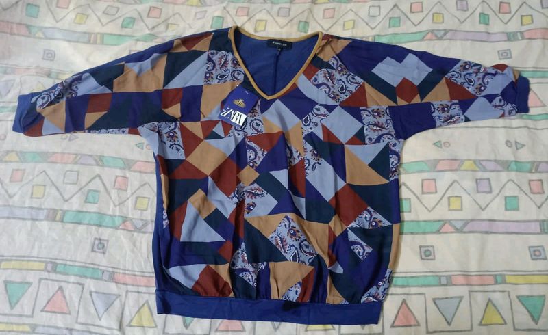 Trendy New Blue Top For Women