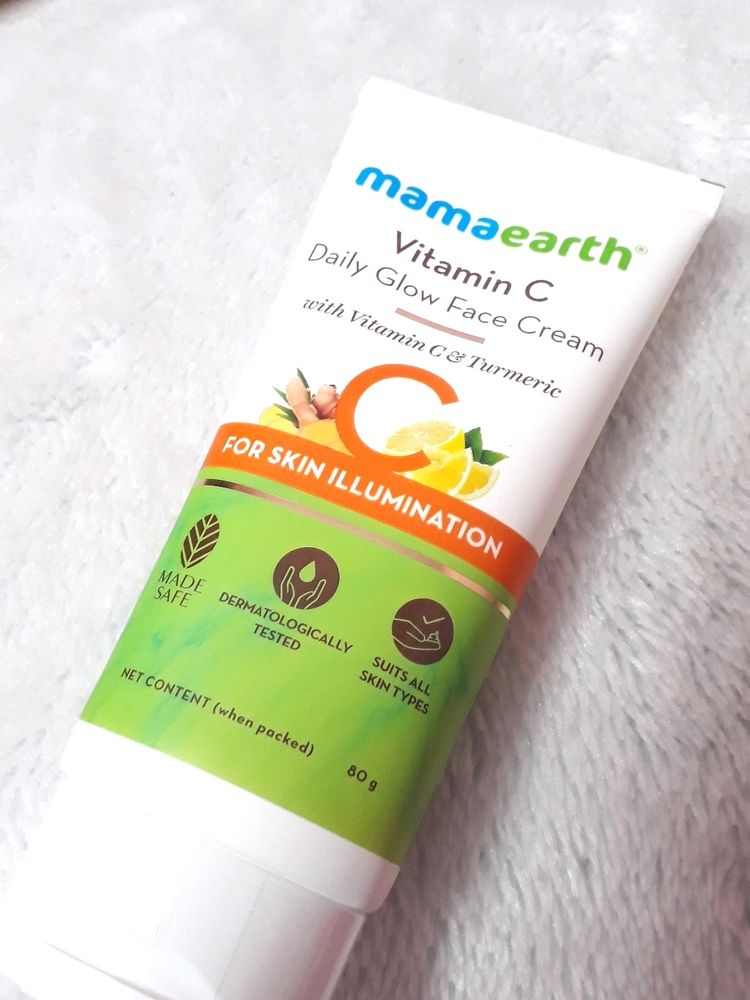 Mamaearth Vitamin C Daily Glow Face Cream With Vit