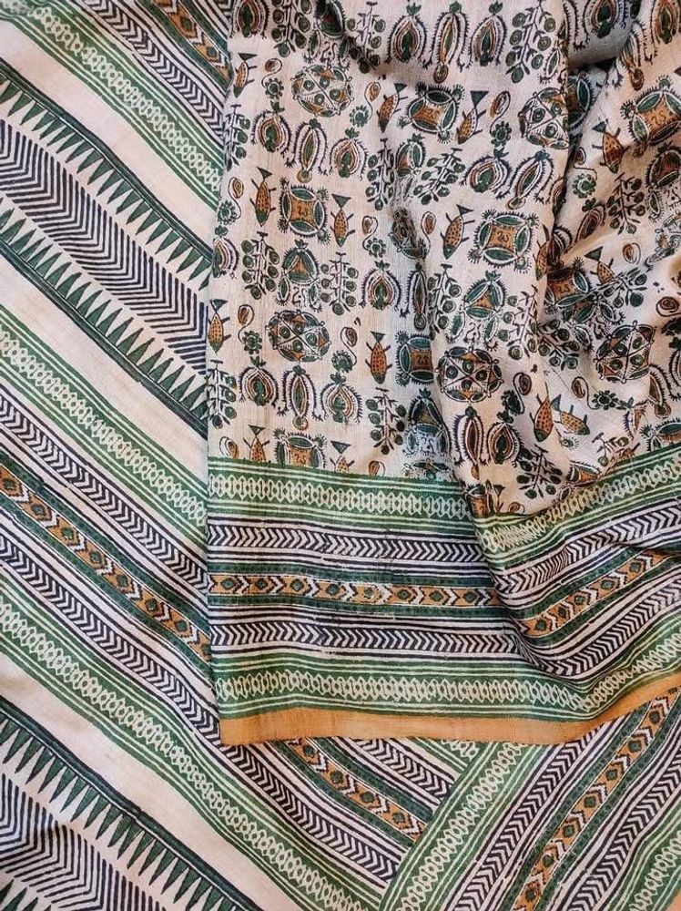 Kanishka Tussar Saree