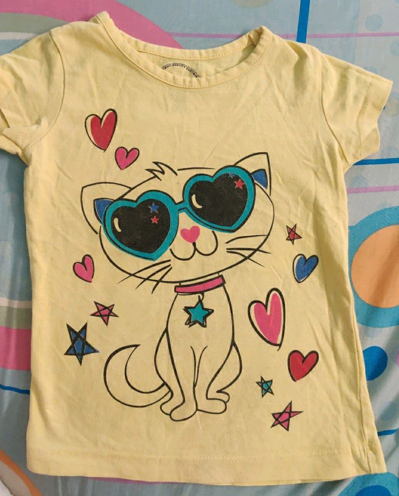 Pretty Top For Kids 2-3Y