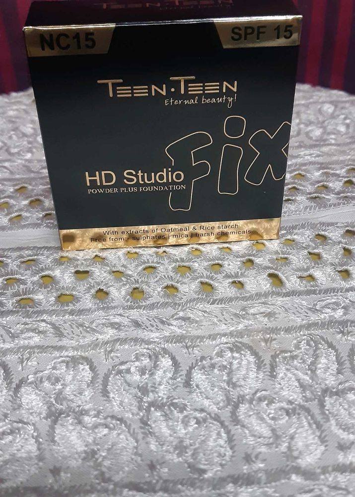Teen HD Studio Powder Plus Foundation With Lipstik