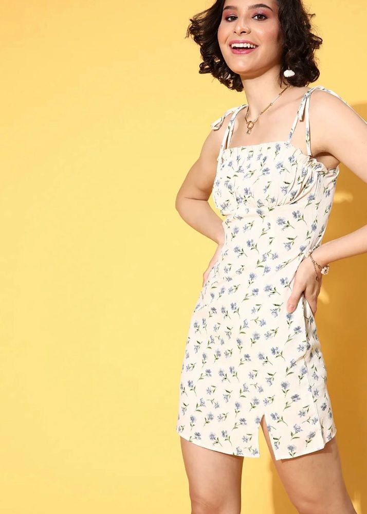 A floral sundress