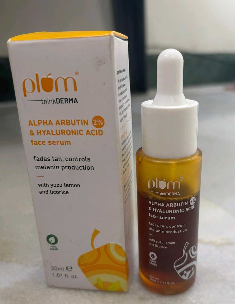 Plum Alpha Arbutin &amp; Hyaluronic Acid Face Serum
