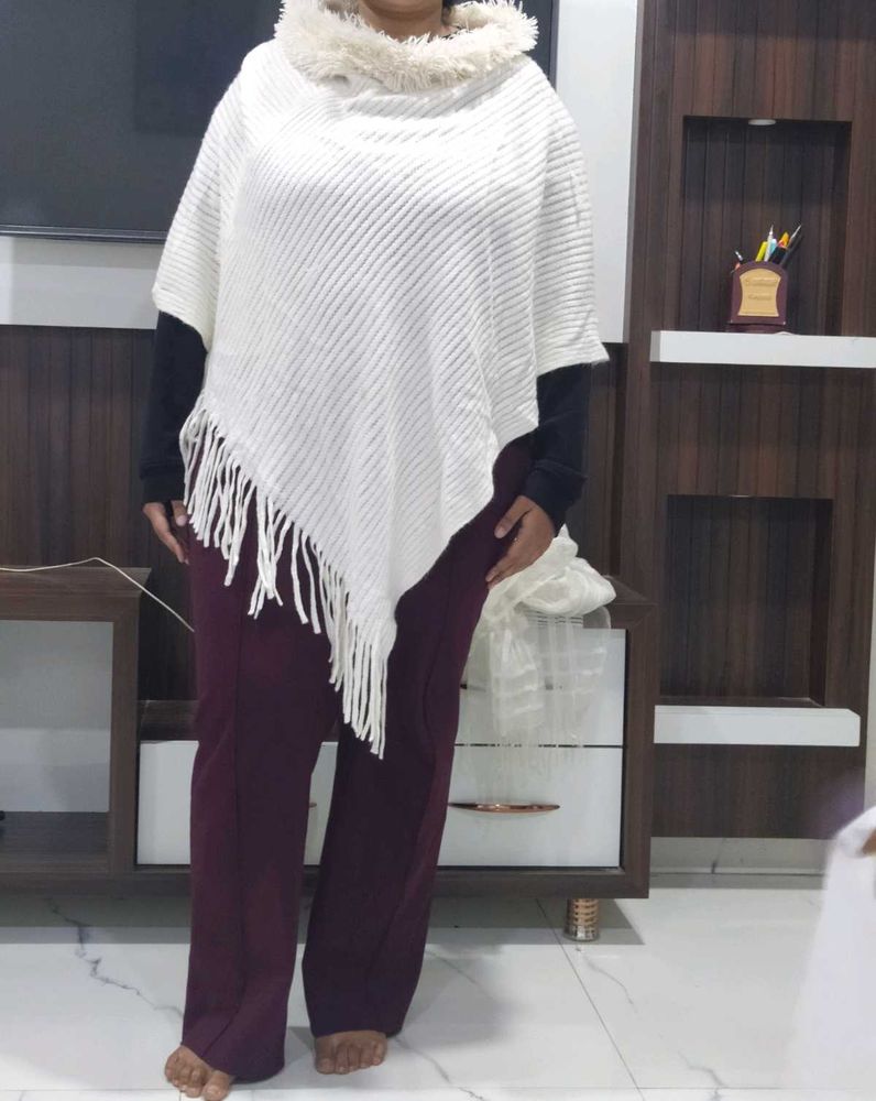 Ponchu Woolen Top