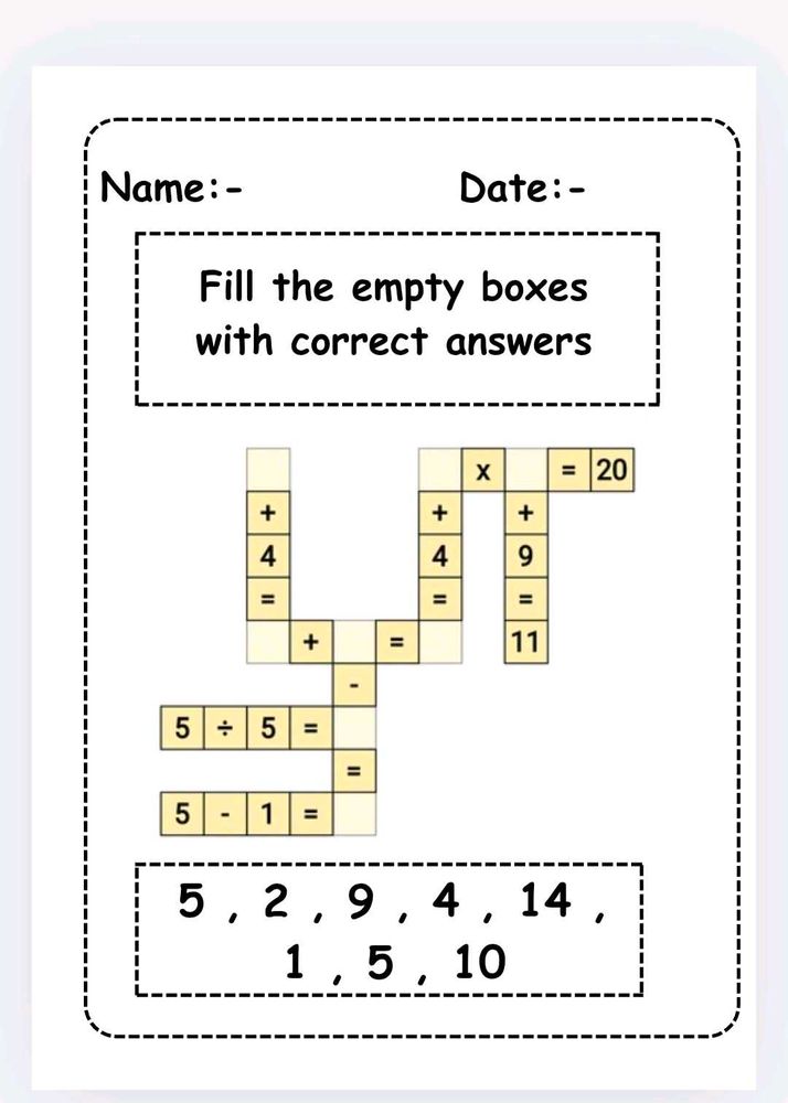 Kids Puzzel Activity Book