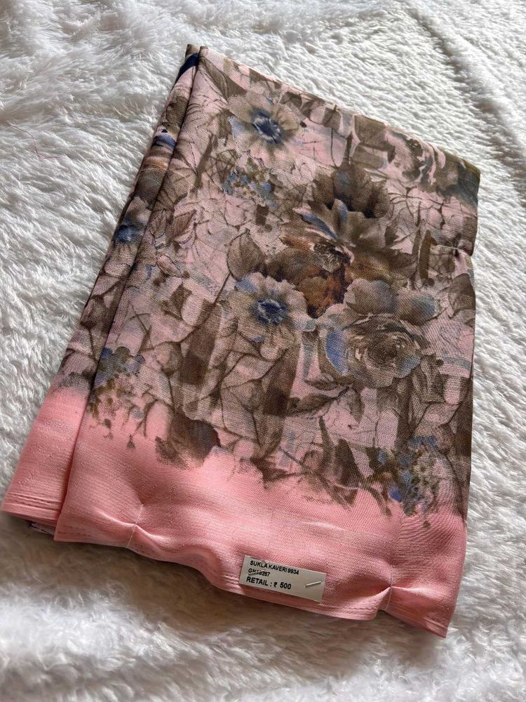 Floral Print Daily Wear Saree😻