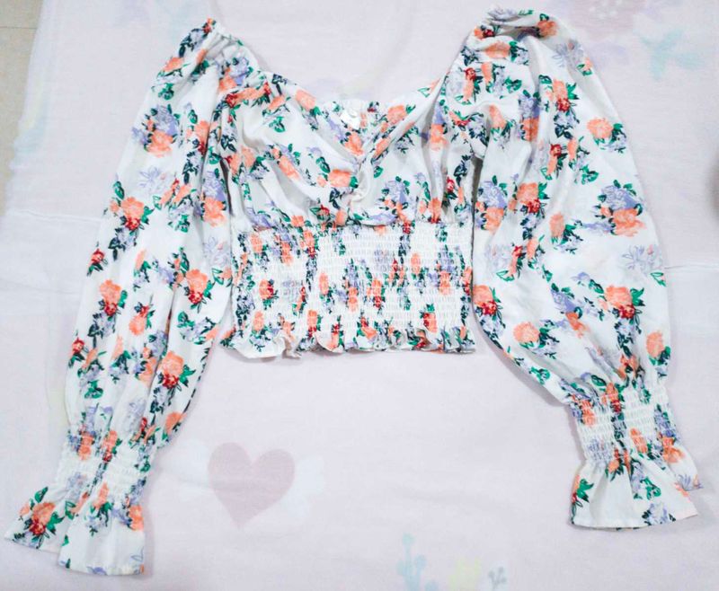 Floral Crop Top🌷