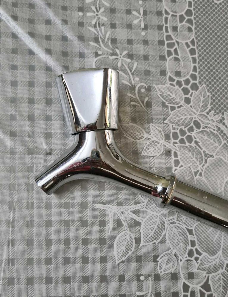 Chromium plated brass tap