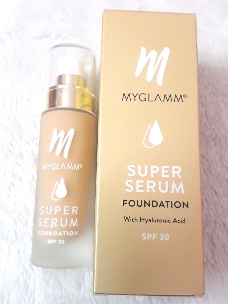 MyGlamm Super Serum Foundation - 302W Wheat, 33 gm