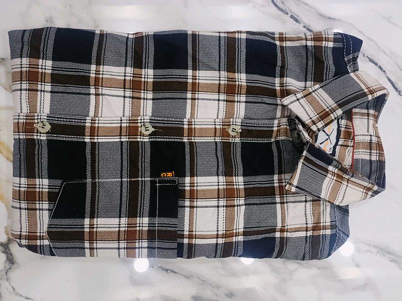 Plaid Flannel Shirt