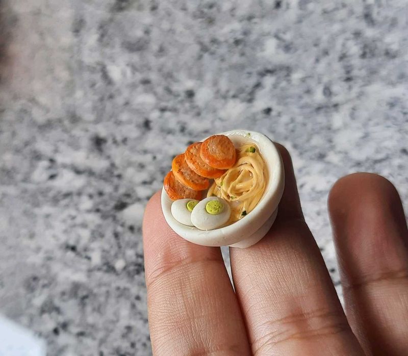 Food Clay Noodle Bowl