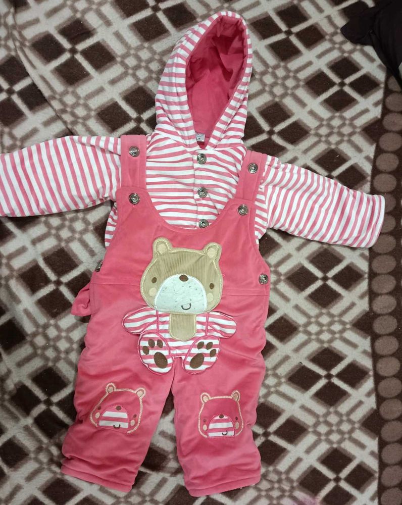 Cute Bear Outfit Set