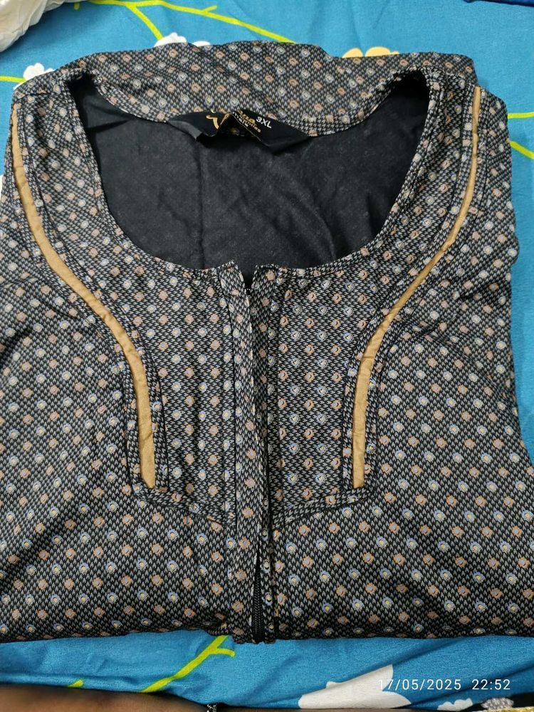 New Xl Size Black Nighty