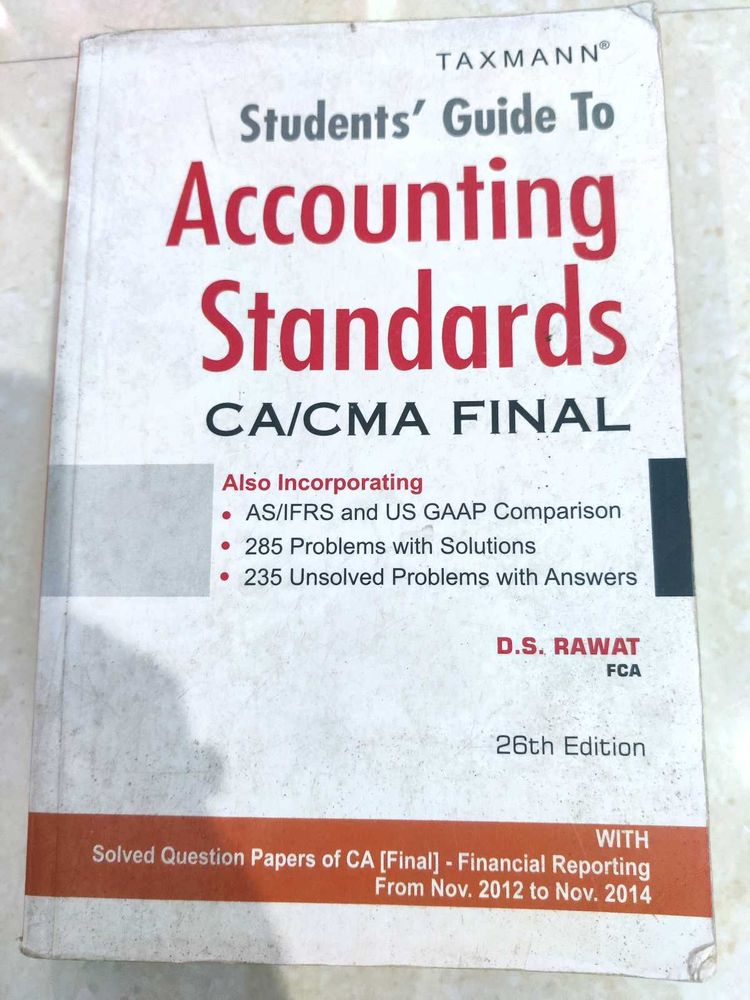 Accounting Standards CA/CMA Final