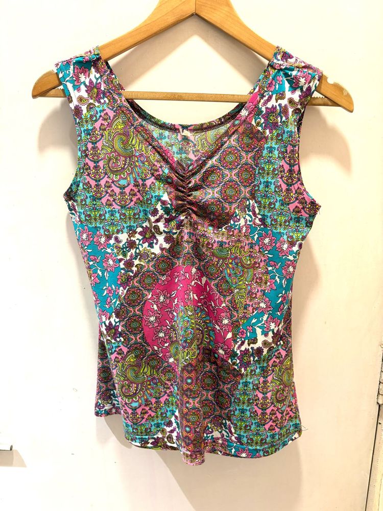 Beautiful Paisley Print Imported Top