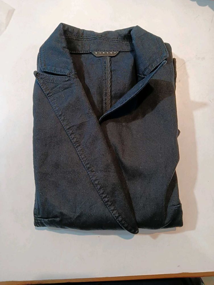 Denim Jacket Black Colour