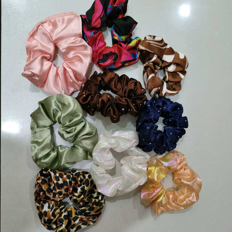 Colorful Scrunchie Set