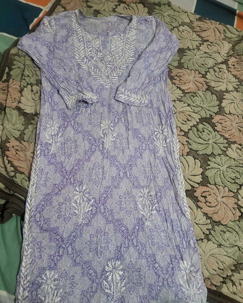 Elegant Embroidered Kurta