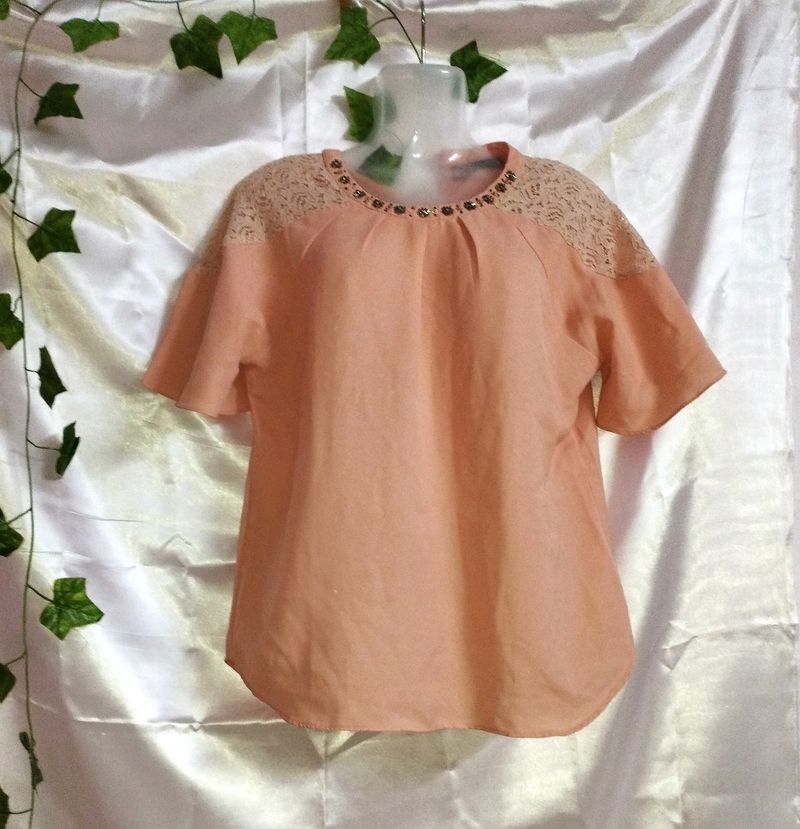 Peach Colour Top