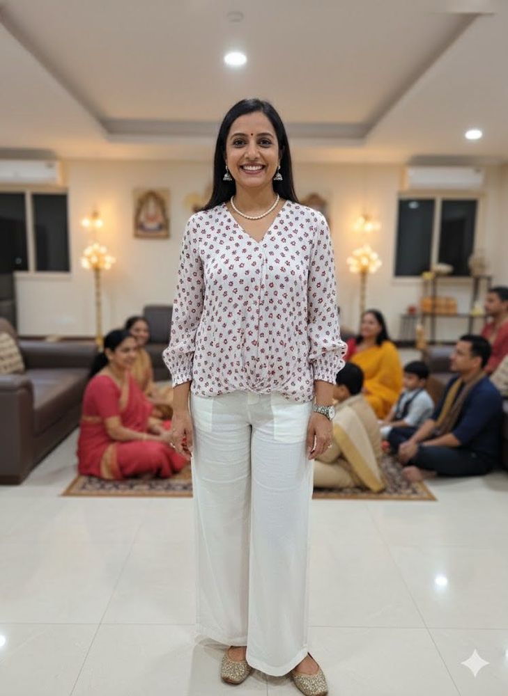 ✨ Chic M&amp;S Floral Twist-Hem Blouse! 🌸💖✨