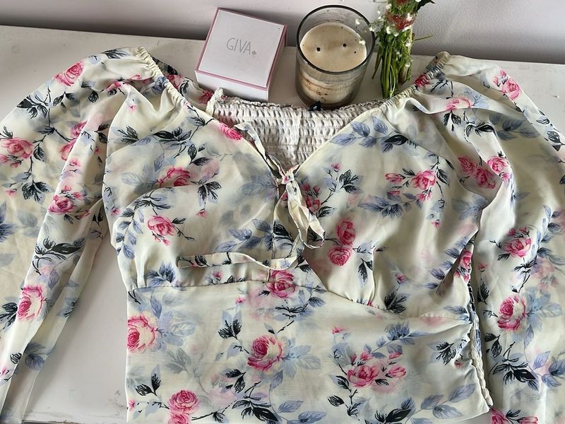 Floral Print Blouse