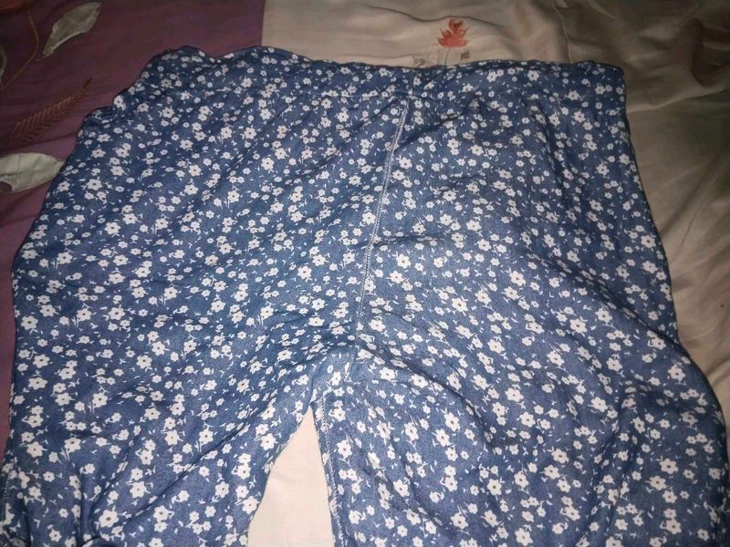 Floral Print Pants Payjama