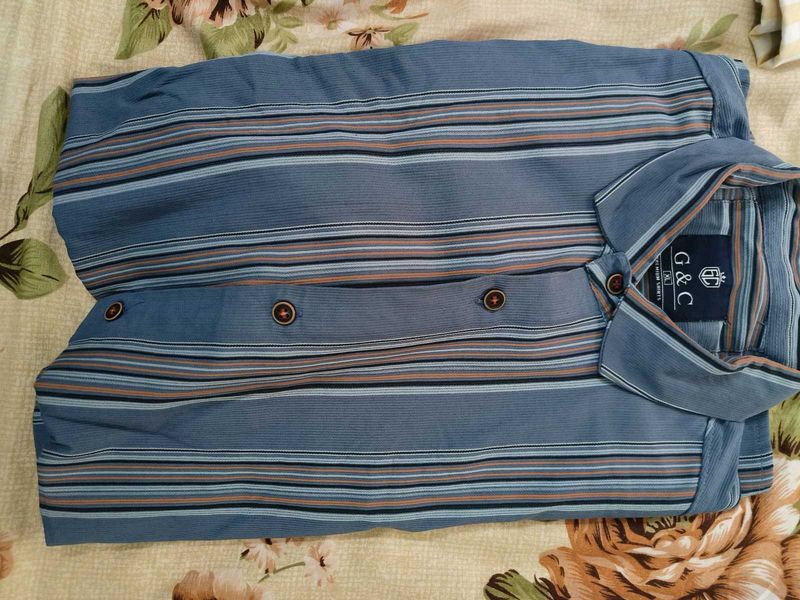 Striped Casual Shirt