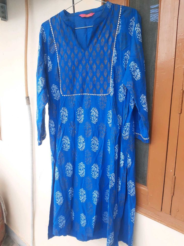Festive golden gota patti kurta 💕