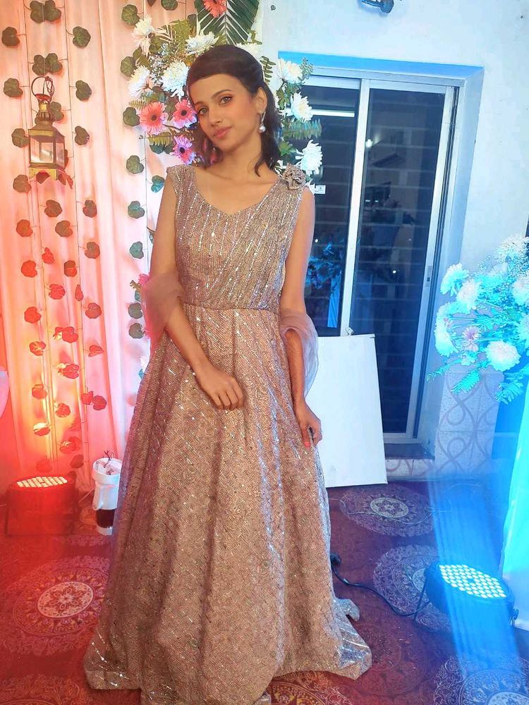 Sparkly Blush Formal Gown