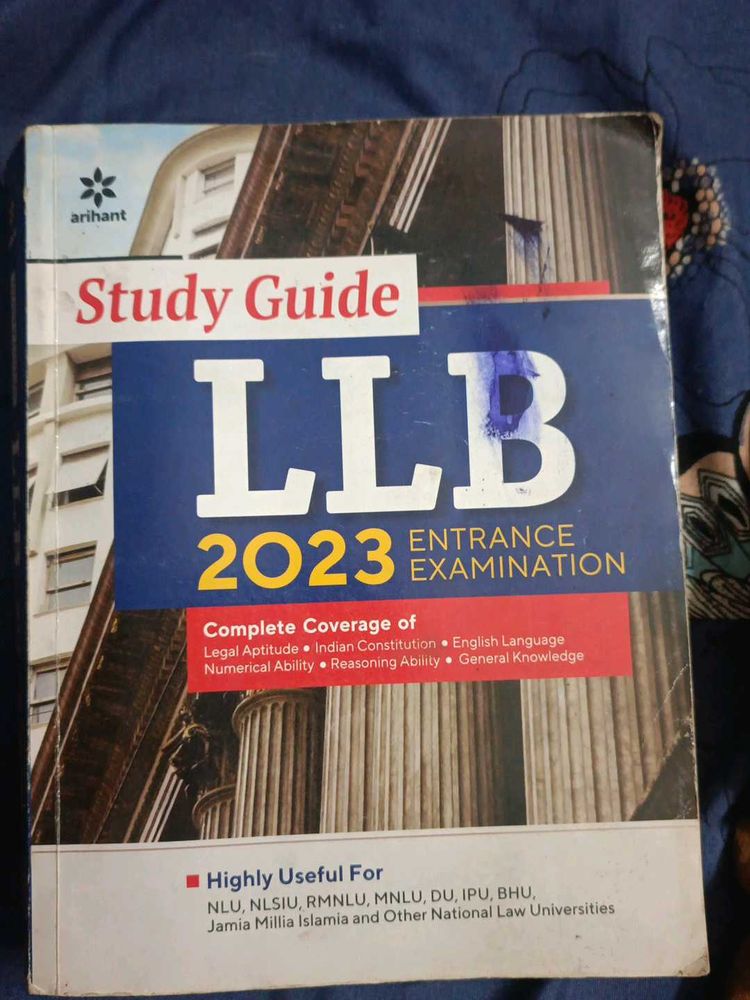 It&#39;s LLB entrance Exam Preparation Book
