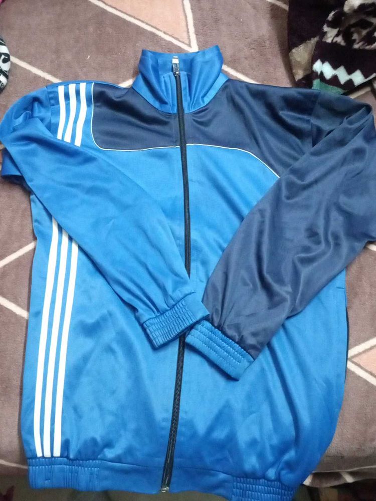 Blue Track Jacket