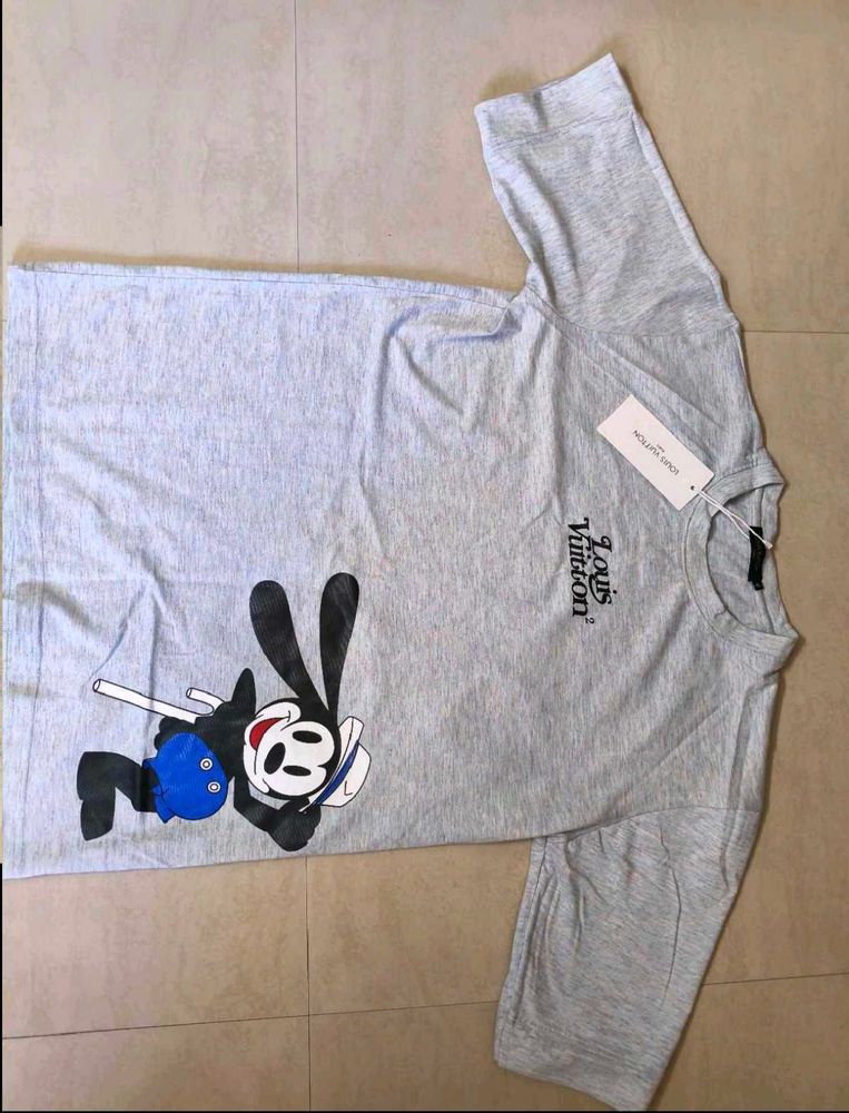 Louis Vuitton Grey Tee