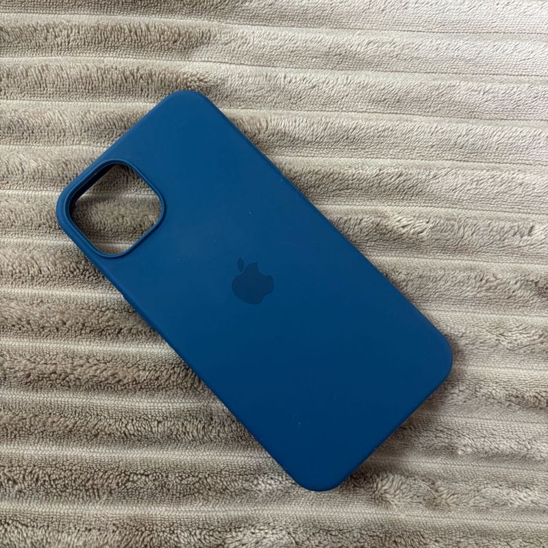 Blue Silicon Cover Ip13