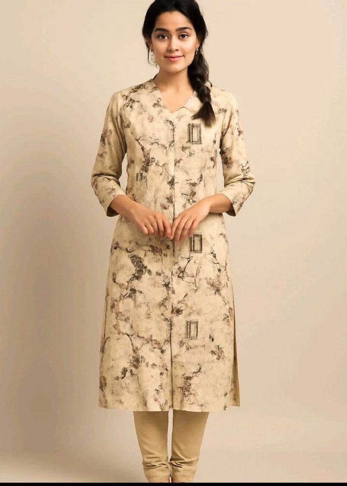 Elegant Printed Kurta