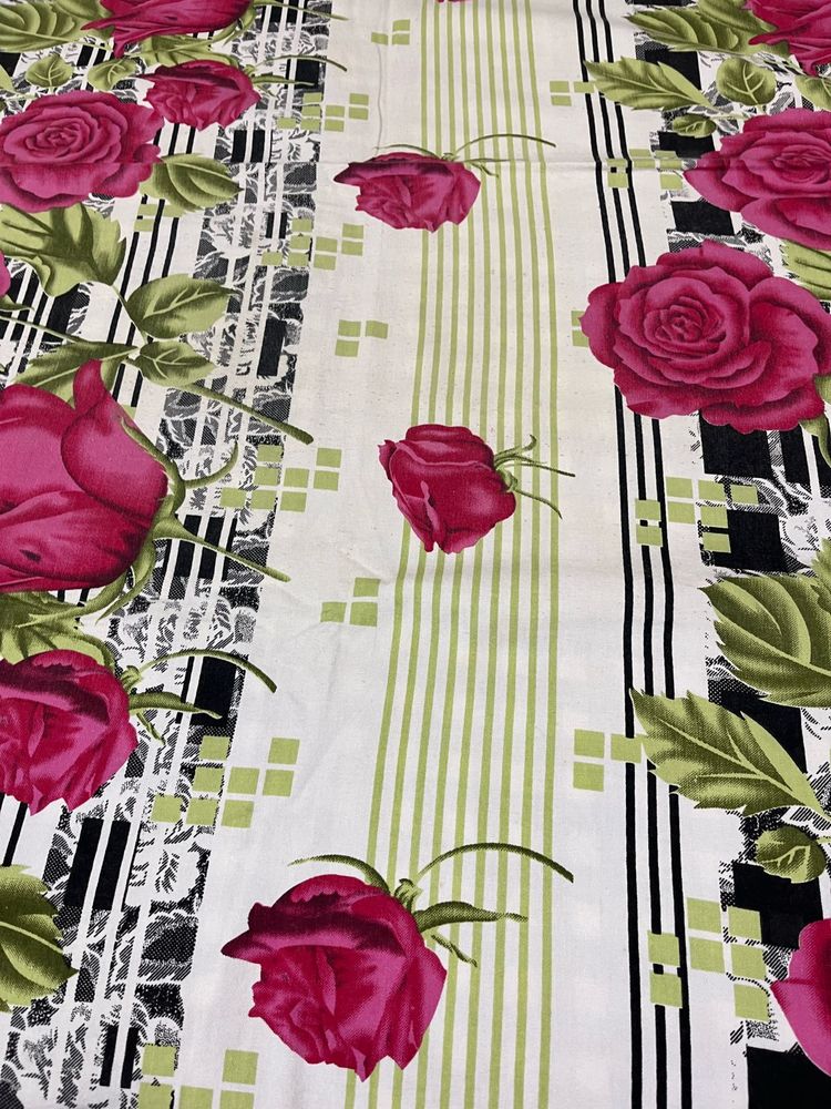 Floral Print single bed bedsheet with pillow