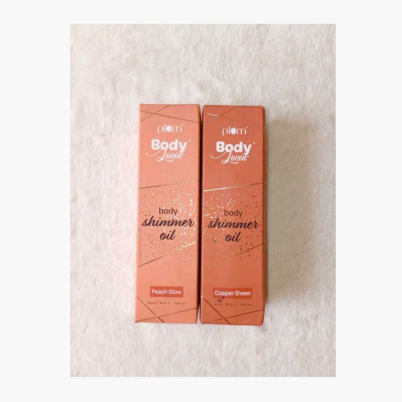 Plum Shimmer Oil Duo | Skin Like Fire